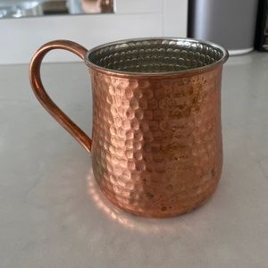 Williams Sonoma Copper Mugs - 8 total